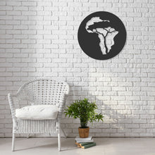 Load image into Gallery viewer, Yardsfield Design Africa steel wall decor
