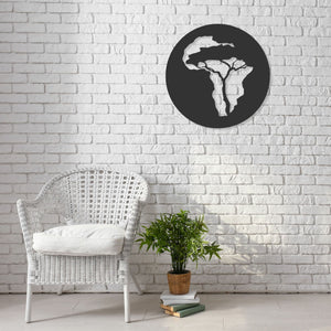 Yardsfield Design Africa steel wall decor