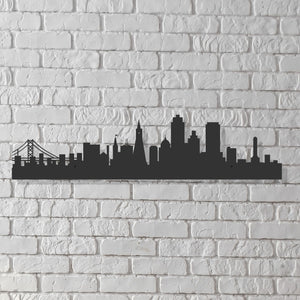 City Skylines ~ Steel Wall Art Decor