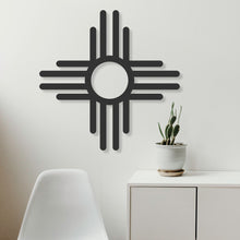 Load image into Gallery viewer, Mexican Sun ~ Steel wall art decor
