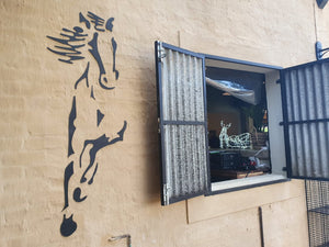 The Stallion ~ Steel Wall Art Decor